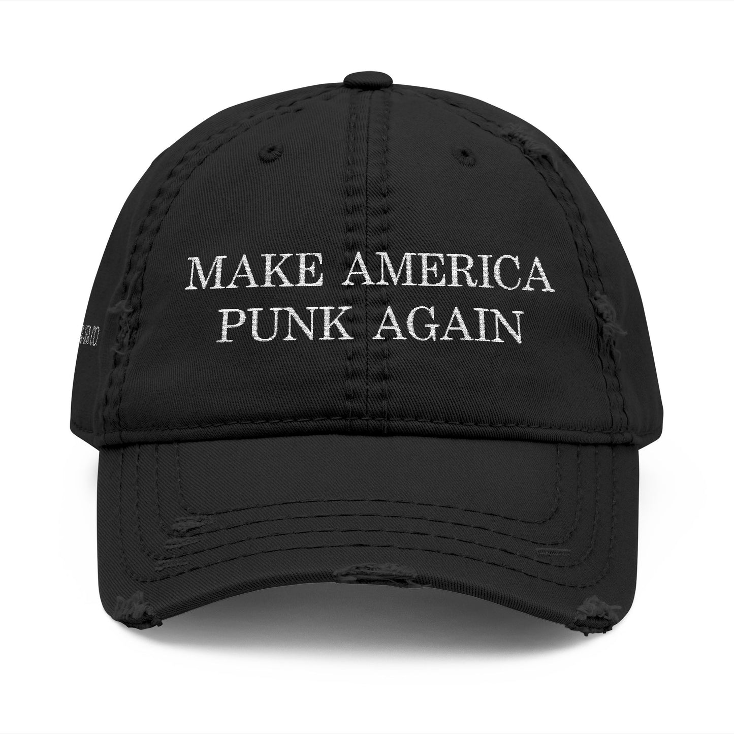 Make America Punk Again Distressed Dad Hat (Embroidery)