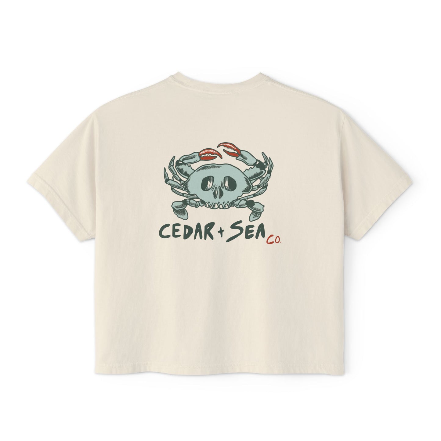 Crab Cakes Women's Boxy Tee