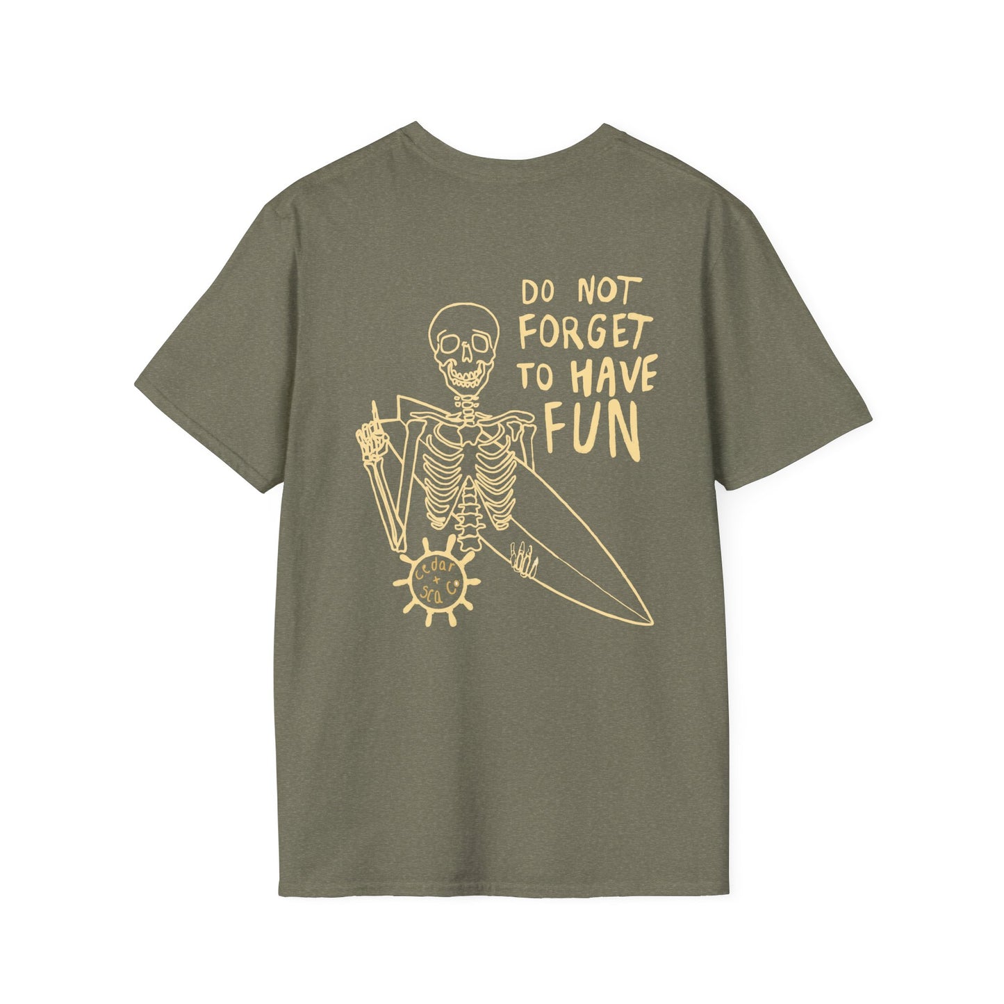 Very Fun Skeleton Unisex Tee