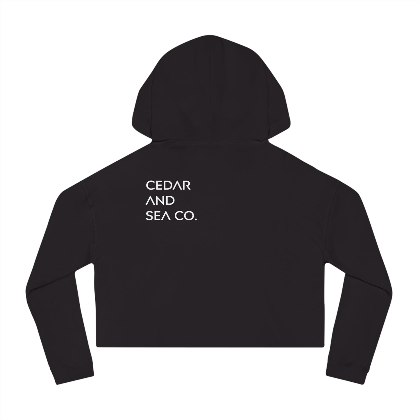 Beast Coast Women’s Cropped Hooded Sweatshirt