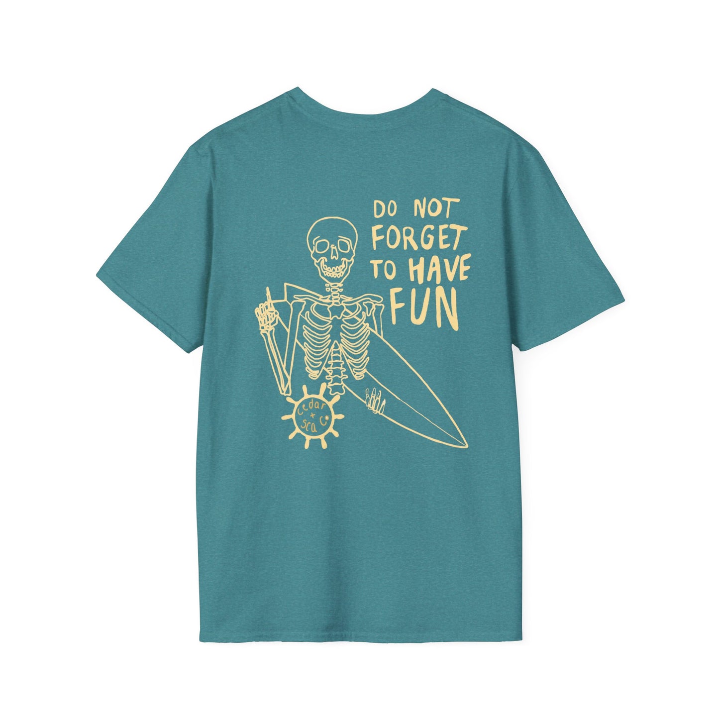 Very Fun Skeleton Unisex Tee
