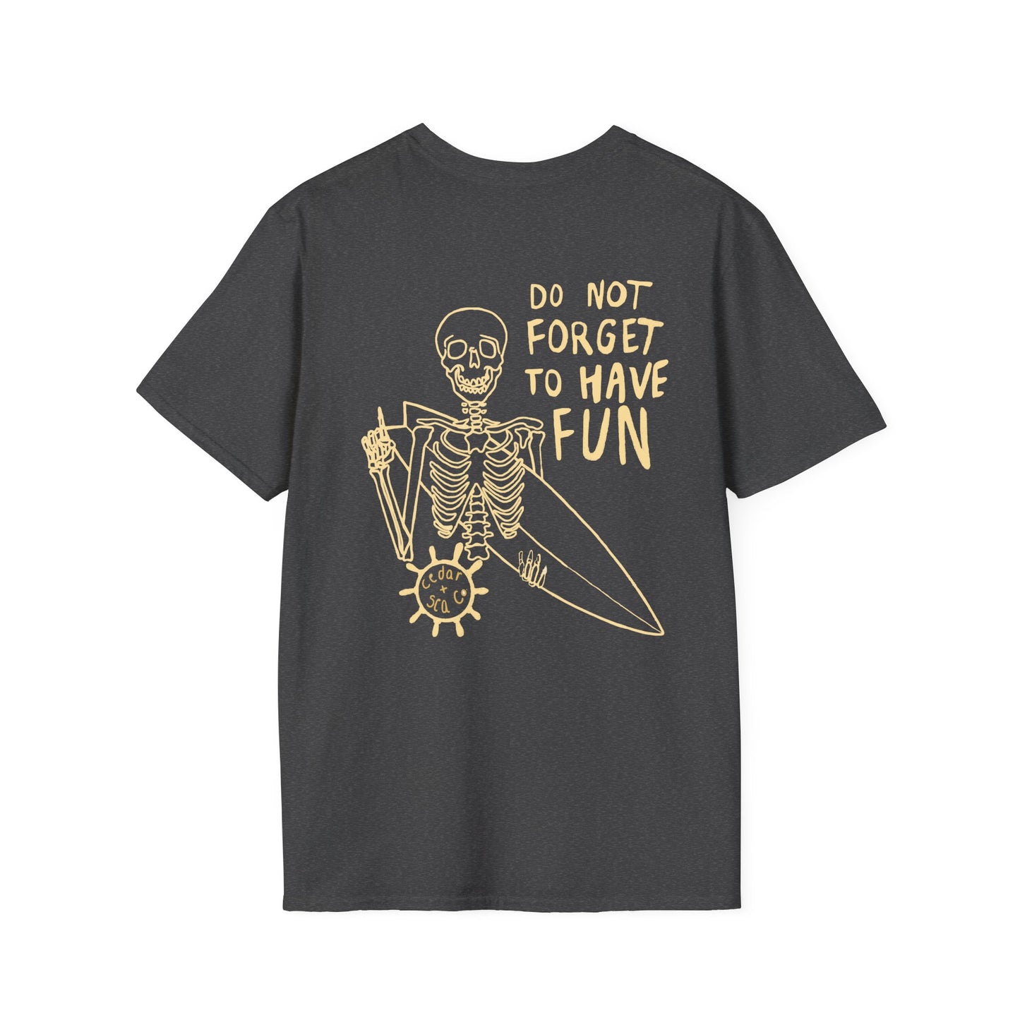 Very Fun Skeleton Unisex Tee