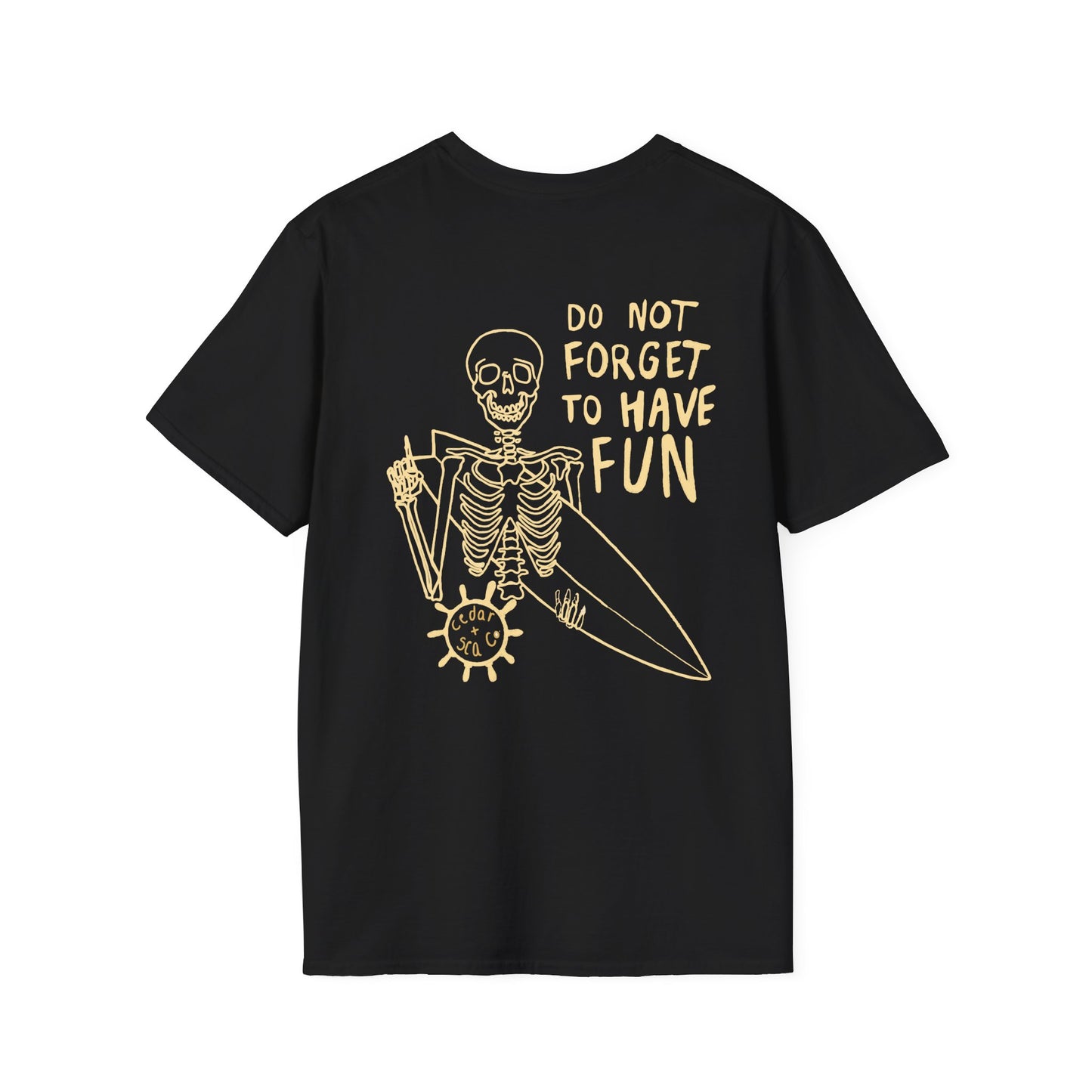 Very Fun Skeleton Unisex Tee