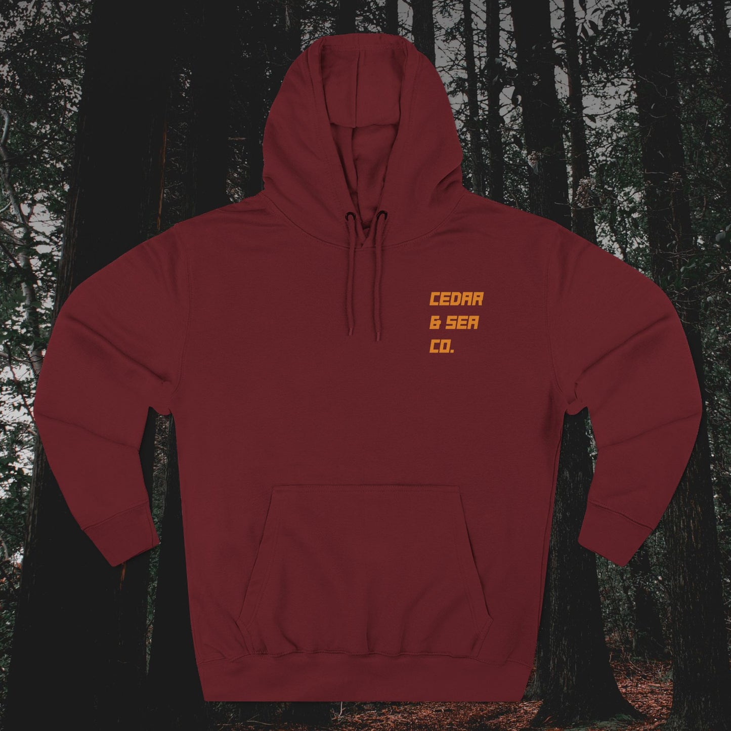 Chainshark Three-Panel Fleece Hoodie