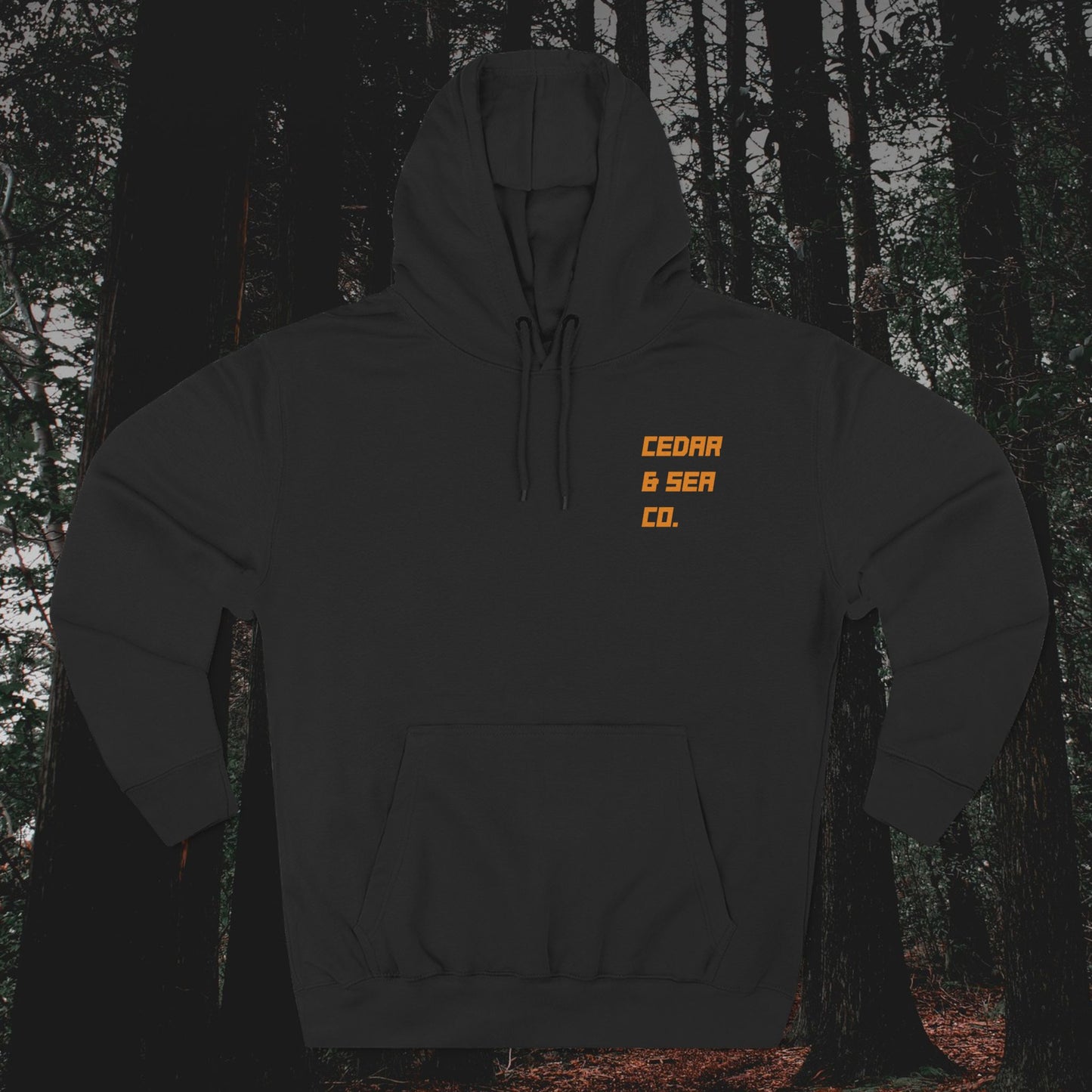 Chainshark Three-Panel Fleece Hoodie