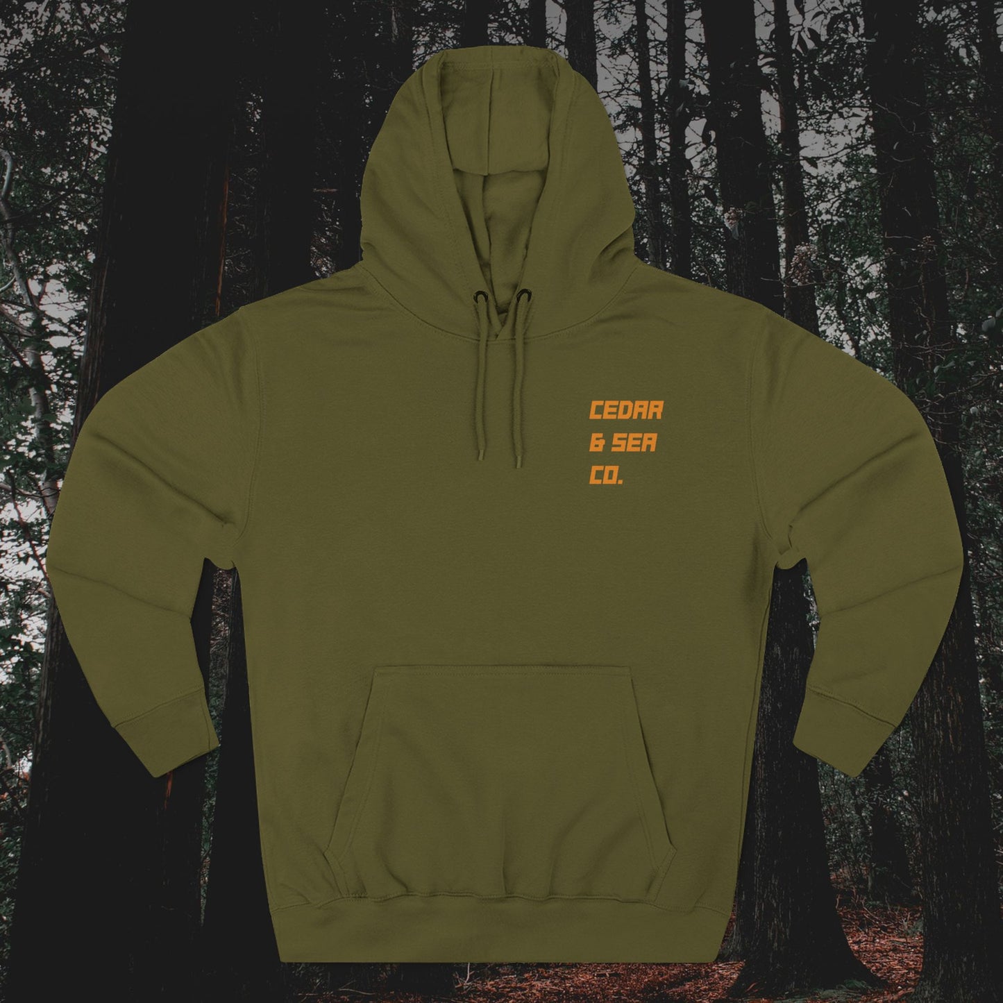 Chainshark Three-Panel Fleece Hoodie