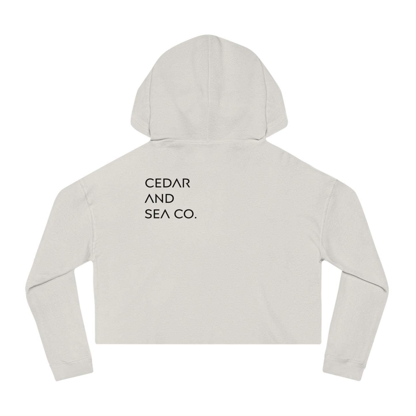 Beast Coast Women’s Cropped Hooded Sweatshirt